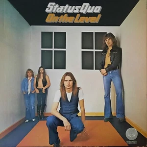Status Quo-On The Level UK Vertigo Records Spacecraft Label Gatefold LP 1975  - Picture 1 of 7