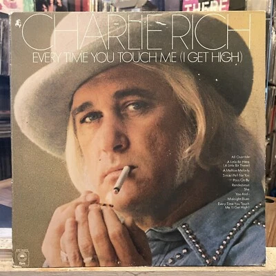 [COUNTRY]~EXC LP~CHARLIE RICH~Every Time You Touch Me~{1975~EPIC]~UK Import~ - Image 1 of 4