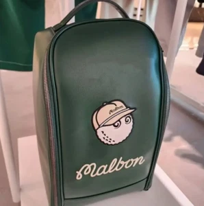 RRP $99 Malbon Golf Exclusive Collection Shoes Case Bag Green FREE SHIP USA - Picture 1 of 6