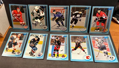 2002-03 Topps O-Pee-Chee Redemption BLUE LINE Set of 10 #d /500 (1:5471 Packs) - Image 1 of 4