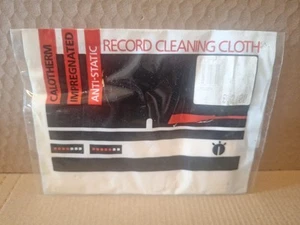 Vintage RECORD CLEANING CLOTH - HIGH QUALITY ANTI-STATIC CALOTHERM CLOTHS - Picture 1 of 3