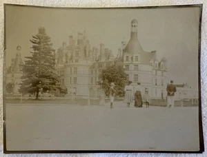 FOTOGRAFIA FACCIATA NORD CASTELLO DI CHAMBORD CHATEAU DE CHAMBORD LOIRA FRANCE - Imagen 1 de 2