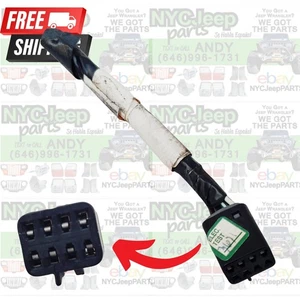 1991-1995 Jeep YJ Wrangler OEM Sound Bar Speaker PIGTAIL Dash Wire Harness Plug - Picture 1 of 1