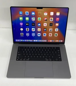Apple MacBook Pro A2485 2021 16" M1 Pro 10-Core CPU 16-Core GPU 512GB/16GB -AT08 - Afbeelding 1 van 12