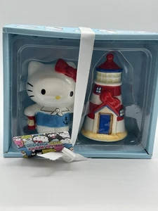 HELLO KITTY con salero y pimentero LIGHTHOUSE NUEVO - Imagen 1 de 3