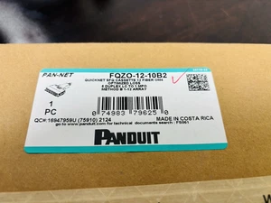 FQZO-12-10B2 (PANDUIT) SFQ SERIES MTP CASS OM4 OPTMIZED 50/125 6 LC/1 MTP - Photo 1/2