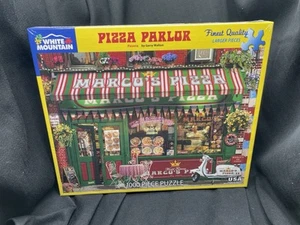 White Mountain "Pizza Parlor" (#1594) 1000 Piece Puzzle Brand New & Sealed - Picture 1 of 3