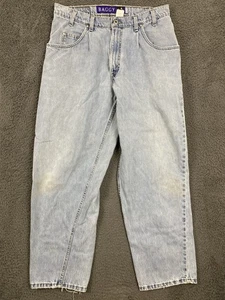 Rare 90s Vintage Mens Levi’s Silvertab Baggy Jeans 36x30 Blue Made USA* - Picture 1 of 19