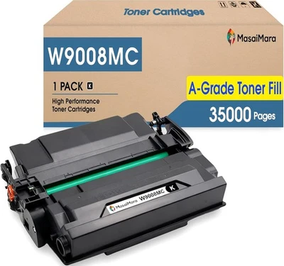 Cartuchos de tóner negro W9008MC W9008 para HP Managed E50145dn / MFP E52645dn Foto 1 de 4
