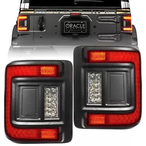 ORACLE Lighting® 5884-504 LED Flush Mount Tail Lights for 18+ Jeep Wrangler JL - Picture 1 of 7