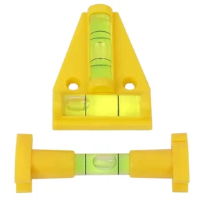 T-type Spirit Level Caravan RV Bubble Leveler Camper Car Trailer Boat Measure - Picture 1 of 3
