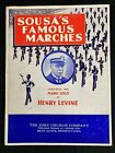SOUSA'S FAMOUS MARCHES ARRANGED FOR PIANO SOLO BY HENRY LEVINE 1948