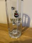 Veltins Glass Beer Mug 1 Pint Larger Collectable Drinking Mini Beer Stein