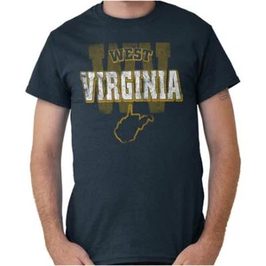 West Virginia Original Hometown Vacation WV Womens or Mens Crewneck T Shirt Tee - Picture 1 of 8