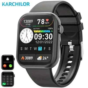 Smart Watch Sport Watch, 1.83'' Full Touch Screen Display Smartwatch w/message - Picture 1 of 3