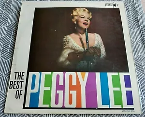 Peggy Lee ‎– The Best Of: Vinyl LP. Coral ‎– CP 25 CPS 25, UK.1970. EX / VG+ - Picture 1 of 7
