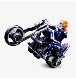 Marvel Mattel Hot Wheels GHOST RIDER with vehicle Exclusive ! - Picture 1 of 6