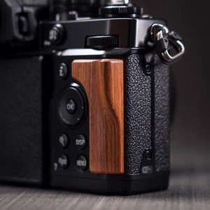 Wooden Finger Handle Grip Thumb Up Grip glue-free for Nikon ZF Camera - Picture 1 of 15