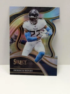 2023 NFL Select DERRICK HENRY Titans Silver Prizm # 276 Die Cut LIVELLO CLUB - Foto 1 di 1