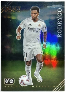 RODRYGO ARTISTIC IMPRESSIONS 2024-25 Panini LA LIGA SELECT REAL MADRID 🔥 - Picture 1 of 2