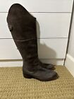 Freebird By Steven Stable Stabl Distressed Brown Leather Tall Riding Boot 8