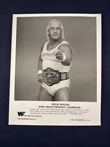 WWF WWE Titan Sports Press Photo Hulk Hogan 1985 Warrior Savage Andre Super Rare - Picture 1 of 4