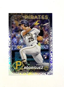 2024 Topps ASG All Star Game Foil # 3 Endy Rodriguez Rookie Pittsburgh Pirates - Picture 1 of 2