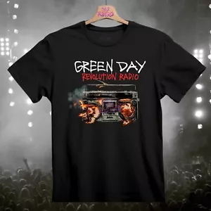 Camiseta Green Day Revolution Radio Band Negra S-3XL - Imagen 1 de 7