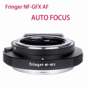 Adaptador de enfoque automático Fringer NF-GFX AF para lente de montaje Nikon F a cámara Fuji GFX - Imagen 1 de 7