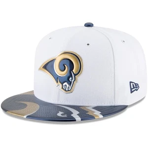 Gorra New Era 59fifty Los Angeles Rams 2017 NFL Draft SnapBack talla 6 3/4 - Imagen 1 de 6