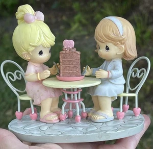Precious Moments Figurine Our Friendship Takes The Cake friendship chocolate - Picture 1 of 20