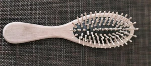 Raw Pine Wood Massager Hairbrush for healthy hair and better circulation - Picture 1 of 4