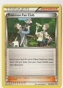 Pokémon Fan Club Flashfire 94/106 Uncommon English 2014 Trainer Supporter - Picture 1 of 2