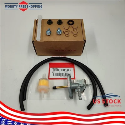 OEM Fuel Valve Petcock For Honda CRF50F CRF80F CRF70F CRF100F 16950-GCF-671 - Imagem 1 de 4