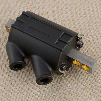 Bobina de encendido de doble salida de 3 ohmios apta para Honda CB350F CB400F CB450 CB500 Foto 1 de 4