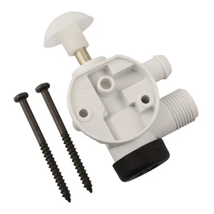 Robust ABS Plastic RV Toilet Water Valve Kit for Long Lasting Performance - Picture 1 of 12