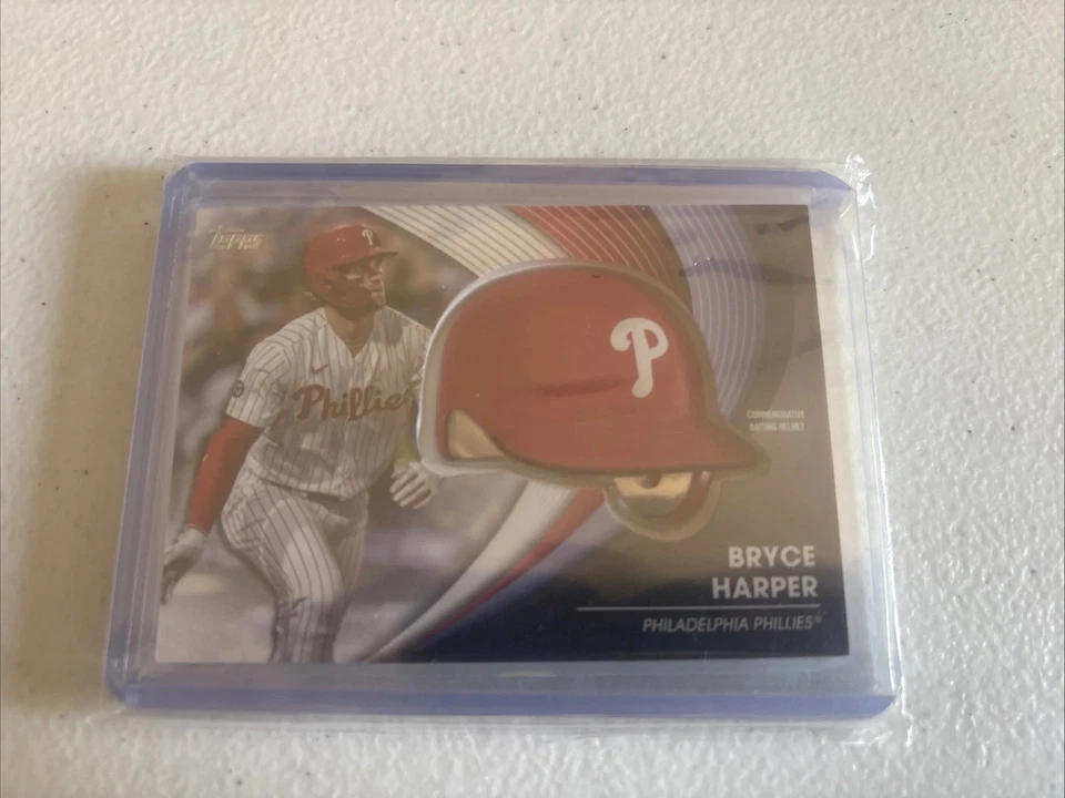 5 tarjetas conmemorativas de casco de bateo 2022/2007 Foto 1 de 4