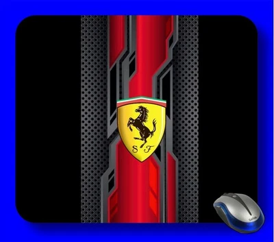 Alfombrilla de ratón para ordenador Ferrari coche de carreras regalo FA05 Foto 1 de 4