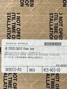 HP CE484A (RM1-4955) Fusible LaserJet boîte ouverte d'origine usine CC519-67919 - Photo 1/3