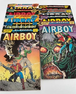 Cómics de Eclipse Airboy #2, 3, 7, 10, 12, 13, 15, 17 y 18 - Lote de 9 - Imagen 1 de 1