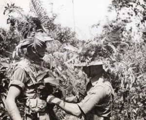 Fernost British Troops Manchester Regiment Camouflage WWII WW2 altes Foto 1941 - Bild 1 von 4