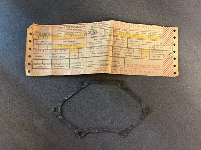 JUNTA DE CUBIERTA DE RESPIRADOR HONDA #12329-333-010 NUEVA PIEZA DE FABRICANTE ORIGINAL CB350F CB400F 1972-1977 Foto 1 de 2