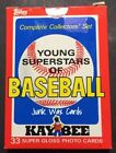 1986 Topps Kay-Bee Factory Young Superstars (33) jeu de cartes de baseball mat