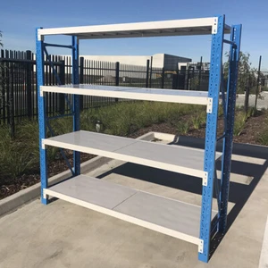 1.5M Length Heavy Duty Warehouse Racks Storage Shelves Garage Workshop Shelvings - Picture 1 of 16