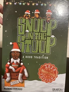 Snoop On The Stoop A Hood Tradition 12” Snoop Dogg Christmas Red Plush Figurine - Picture 1 of 3