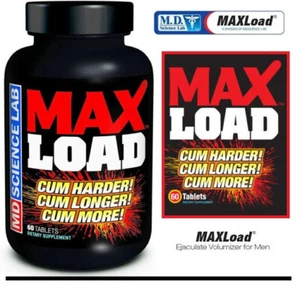 Max Load Pills SUPPLEMENT Men INCREASE Ejaculate INTENSIFY Orgasm CUM More (#60) - Picture 1 of 10