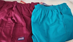 NWT CHEROKEE WORKWEAR Traditional Classic Women's Scrub Pants 3XL CHOOSE - Picture 1 of 10