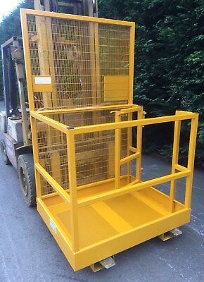Forklift Safety Access Platform Man Cage Basket - Side Gate £870 + VAT • 1,044£
