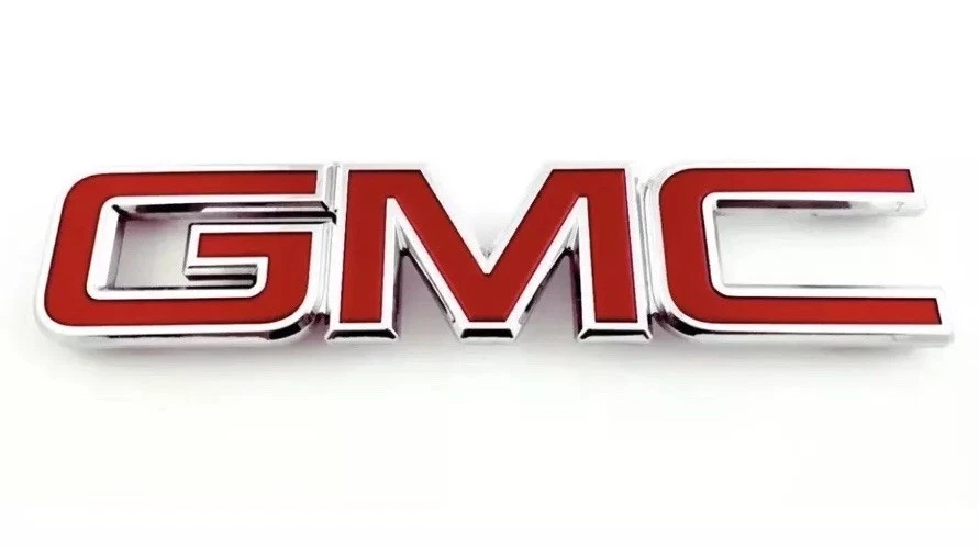 2014-2018 GMC Sierra Denali Front Grille Emblems Logo 17" 1500 2500 3500 - Image 1 of 4
