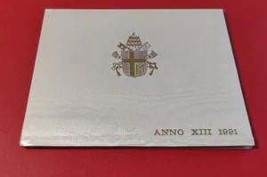 *Vatikan KMS 1991 * 10 bis 1000 Lire *7 Münzen*ANNO XIII*Johannes Paul II.(Ki13) - Bild 1 von 4